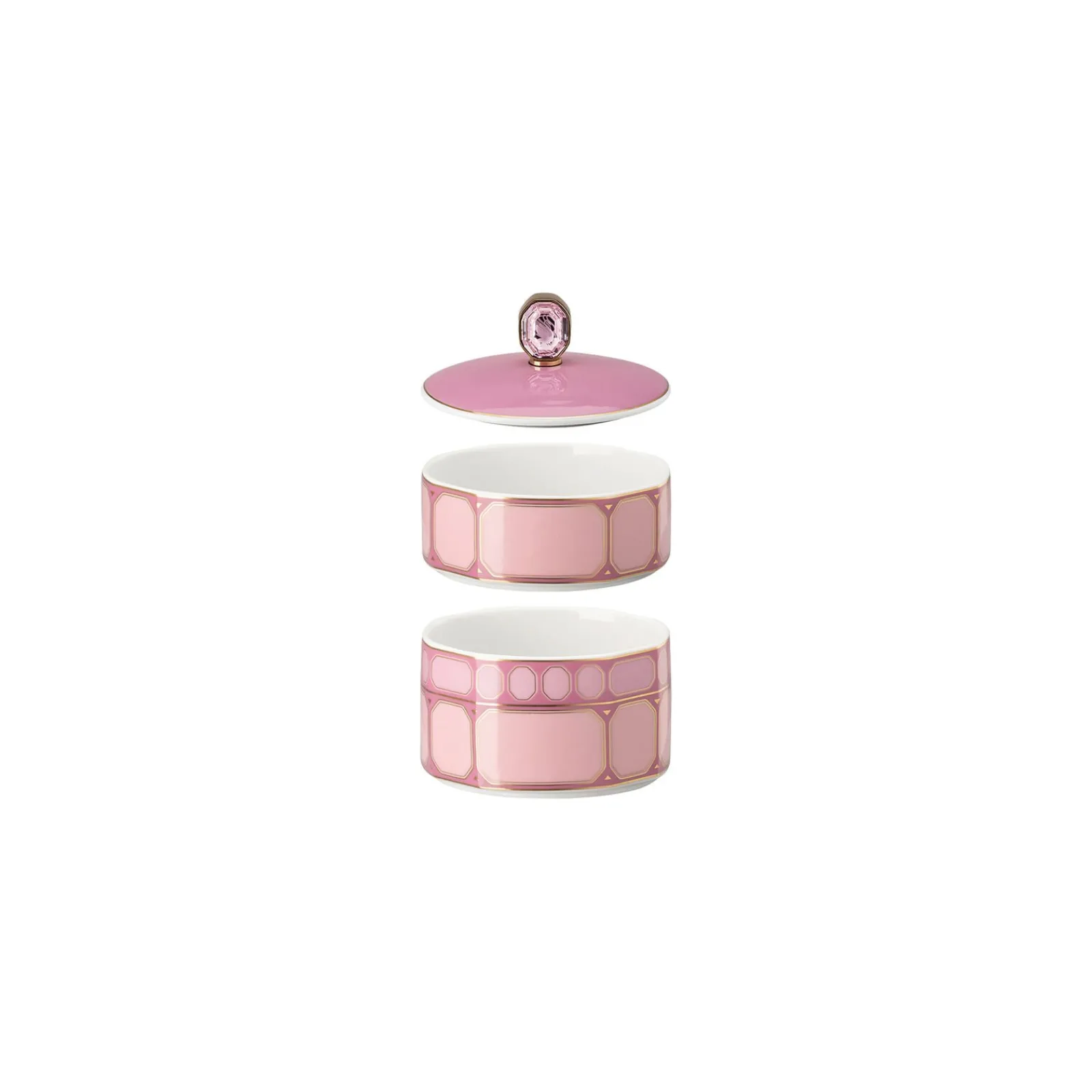 Clearance Swarovski x Rosenthal Dose 8 cm 3-tlg.