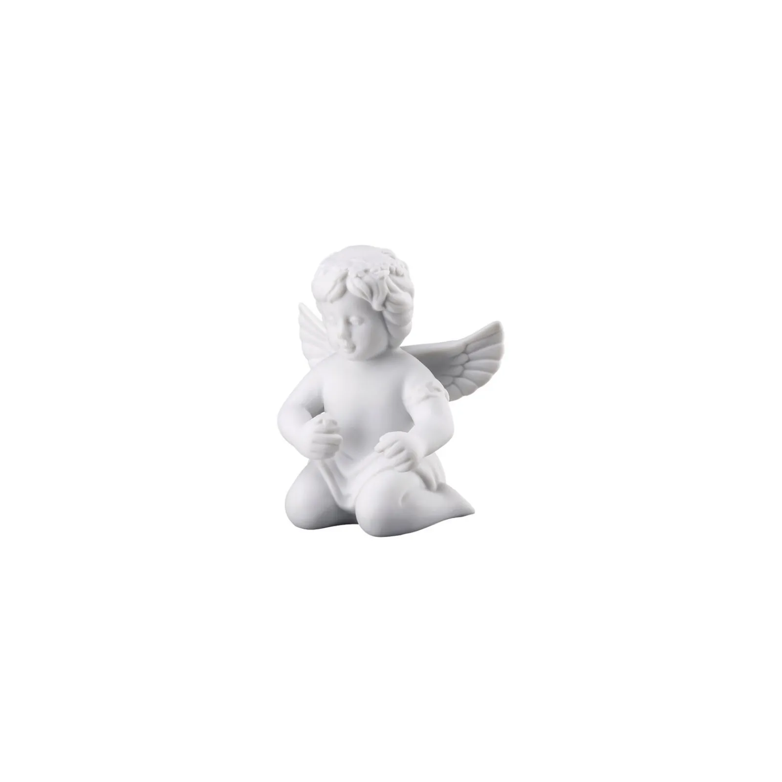 Hot Rosenthal Engel mit Blumenkranz