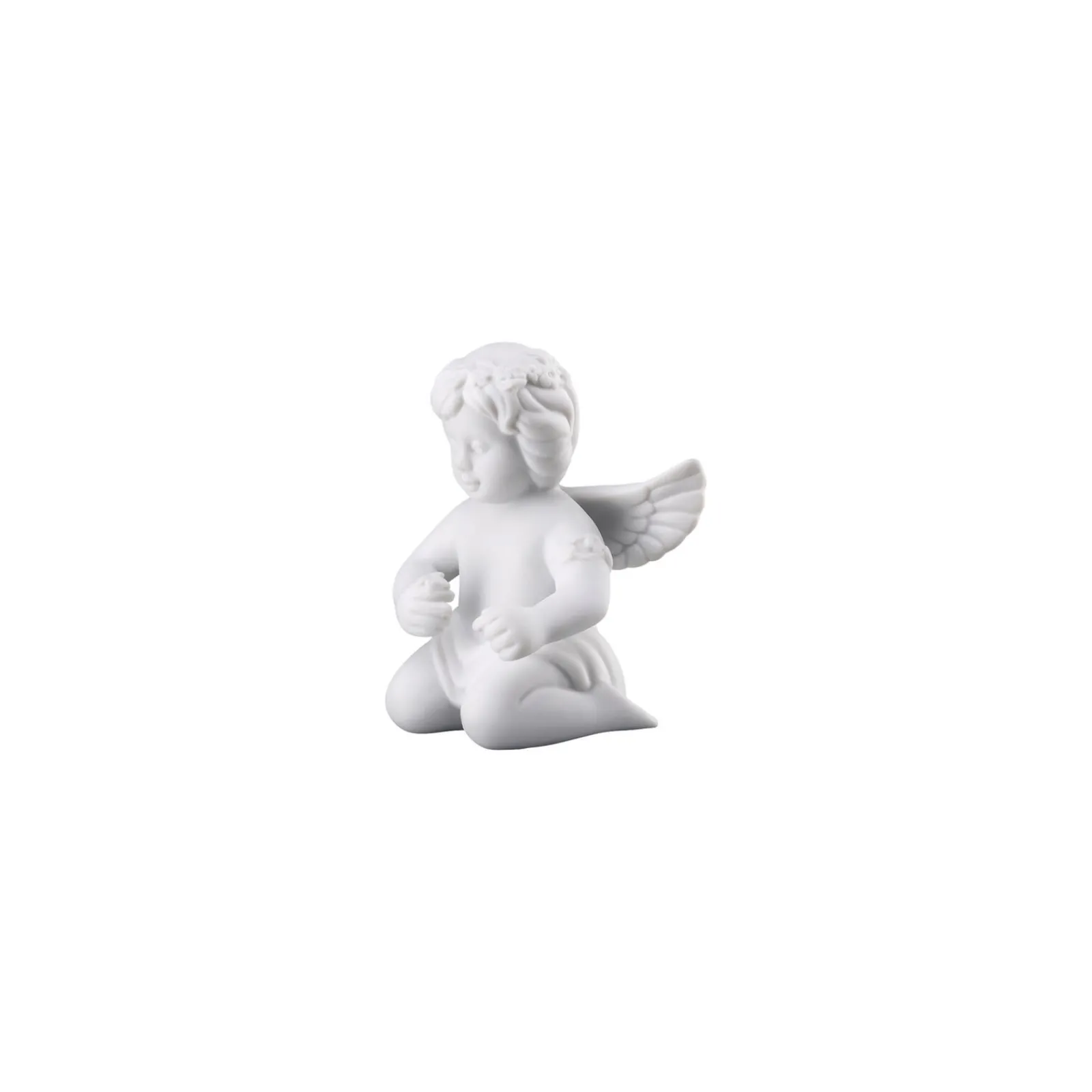 Hot Rosenthal Engel mit Blumenkranz