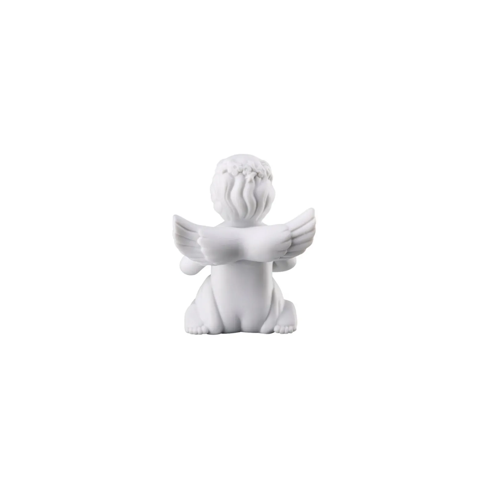 Hot Rosenthal Engel mit Blumenkranz