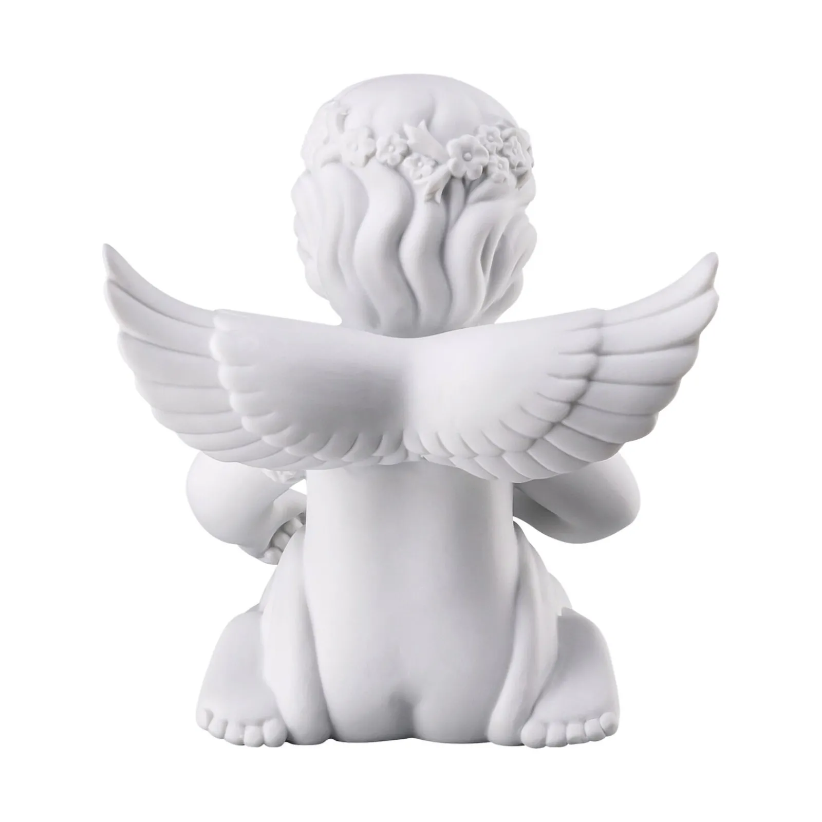 Sale Rosenthal Engel mit Blumenkranz