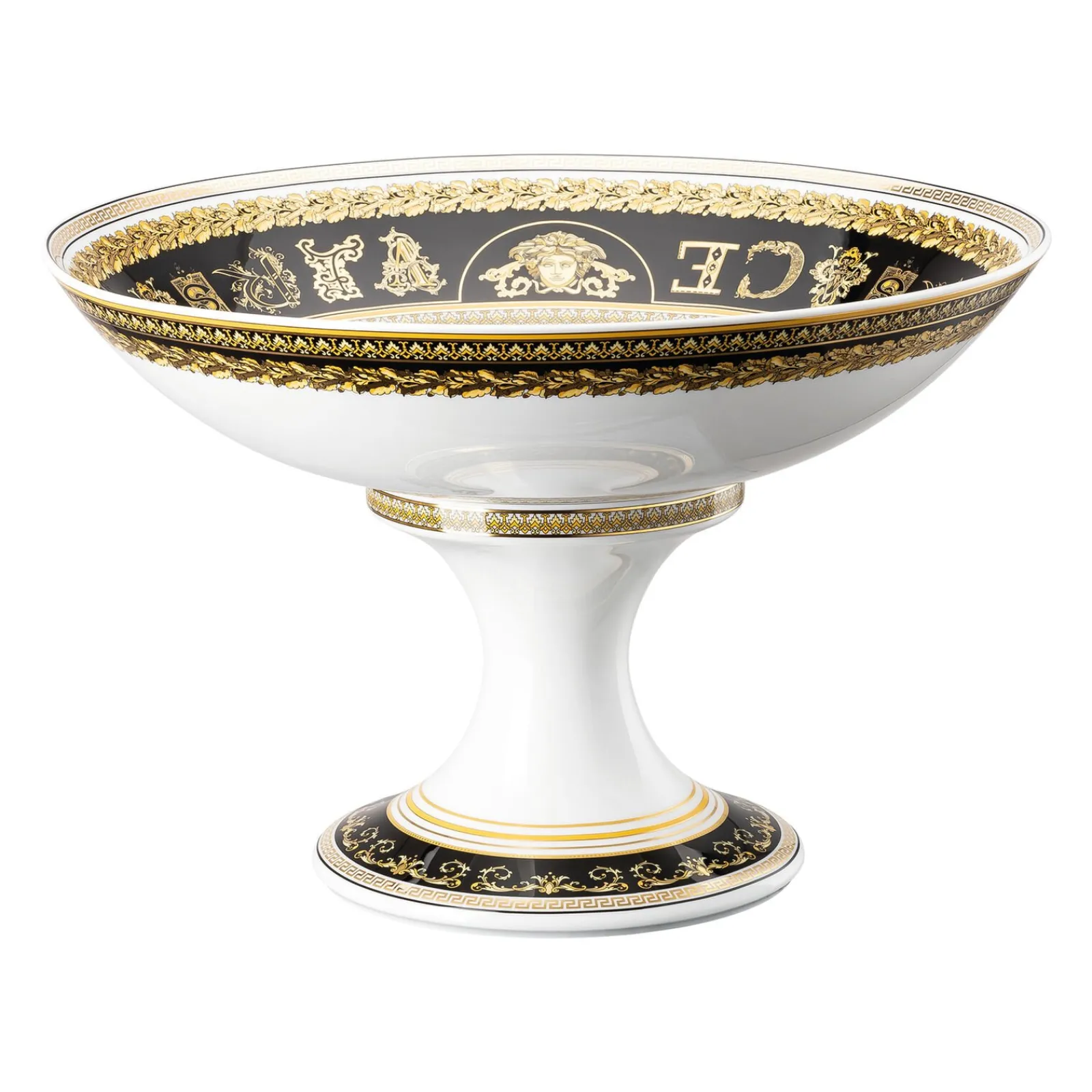 Hot Versace Schale auf Fuß 35 cm
