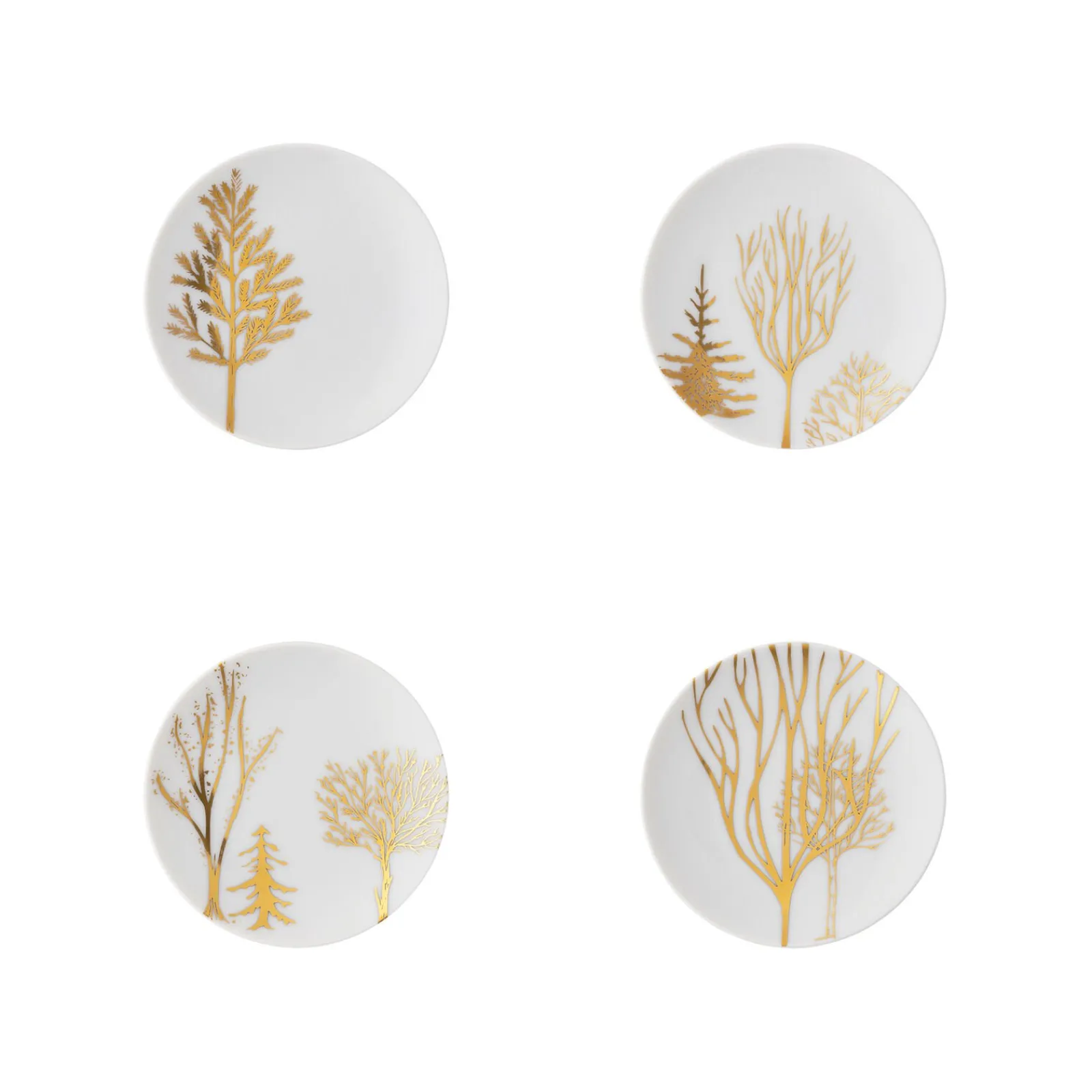 Outlet Rosenthal Set 4 Teller flach 10 cm