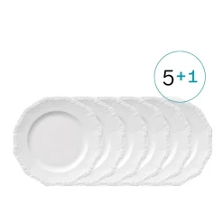 Clearance Rosenthal 5+1-Set, 6 x Frühstücksteller 21 cm