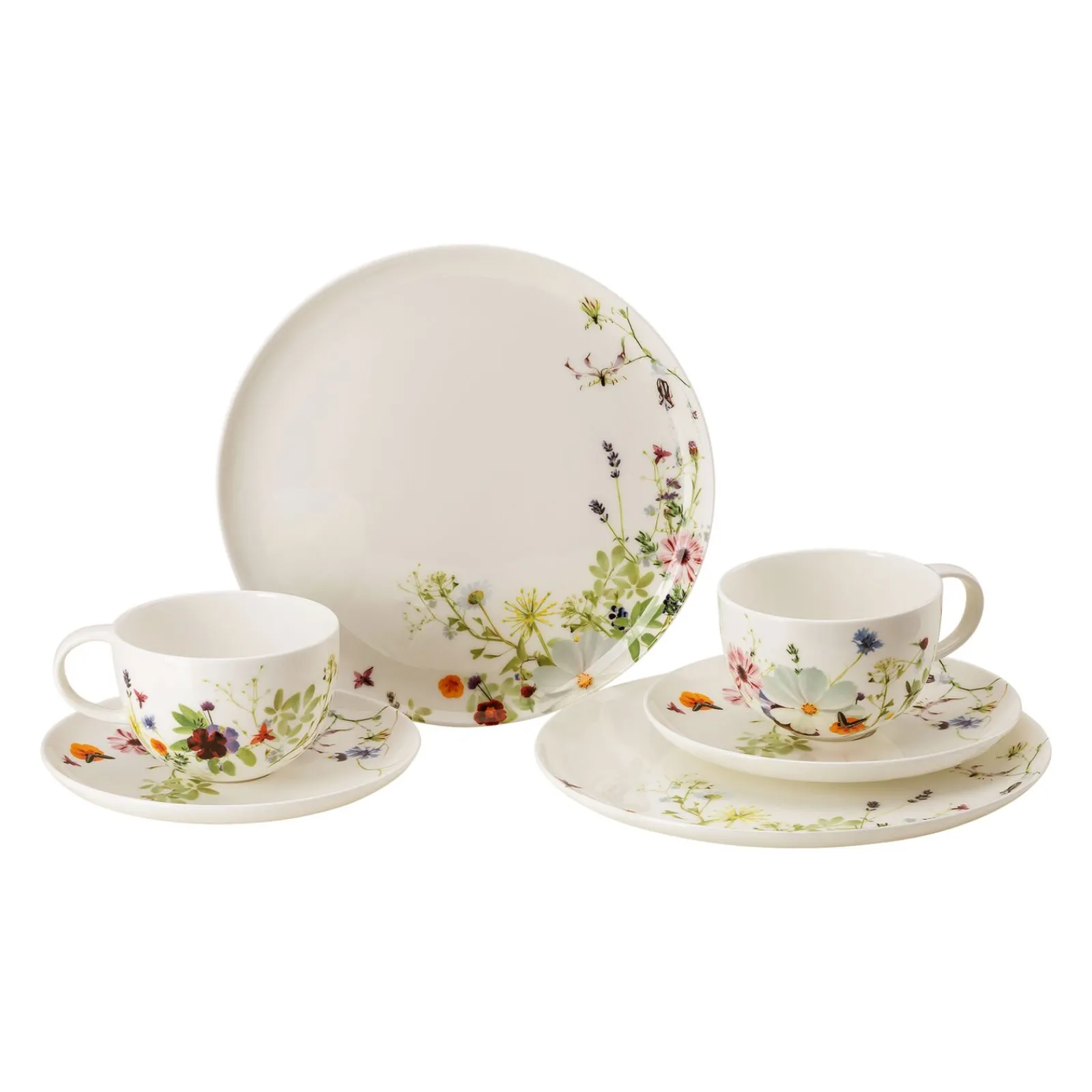Sale Rosenthal Set 6-tlg. mit Kombitassen und Couptellern