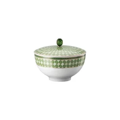Best Swarovski x Rosenthal Suppenschale 15 cm mit Deckel